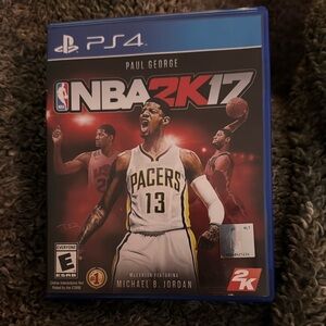 NBA 17 PS4 Game - Blue Case